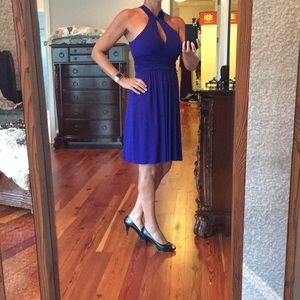 Cocktail dress size L Royal blue